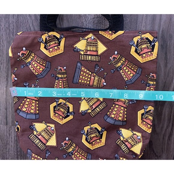 Doctor Who Daleks Mix Lot of 6 Handmade Small Comic Book Tote Bags - Picture 8 of 12